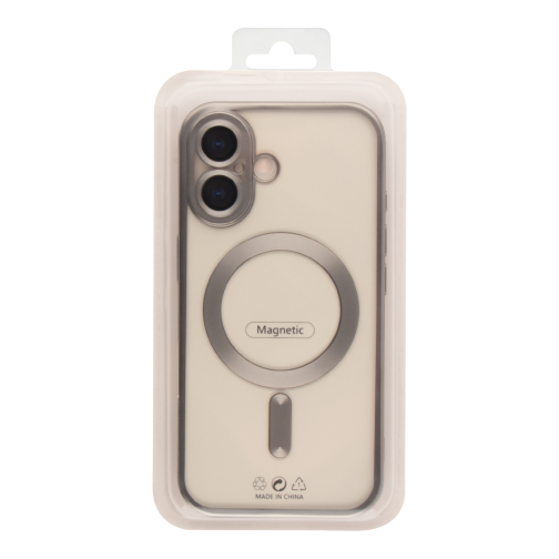Чохол TPU Metallic Chrome Full Camera with Magsafe для iPhone 16 превью 9