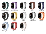 Купити Ремінець для Xiaomi Mi Band 8 Pro/Mi Band 9 Pro/Redmi Watch 4 Silicone, 41