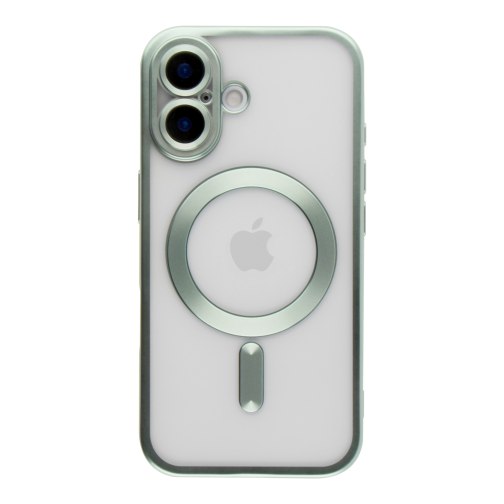Чохол TPU Metallic Chrome Full Camera with Magsafe для iPhone 16 превью 14