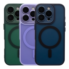 Купити Чохол TPU+PC Magnetic Matte Camera Lens with Magsafe для iPhone 16 Pro Max Купити Чохол TPU+PC Magnetic Matte Camera Lens with Magsafe для iPhone 16 Pro Max