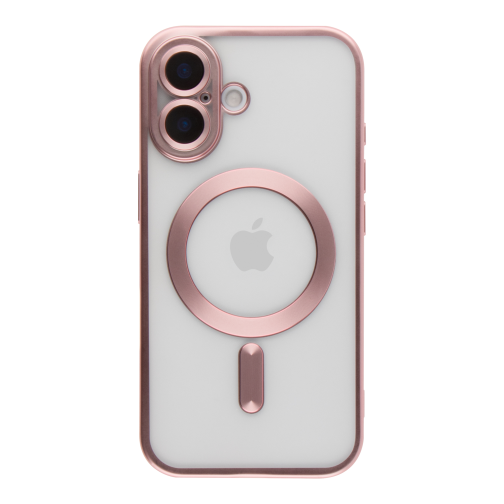 Чохол TPU Metallic Chrome Full Camera with Magsafe для iPhone 16 превью 15