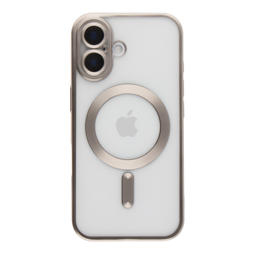 Чохол TPU Metallic Chrome Full Camera with Magsafe для iPhone 16 превью 17