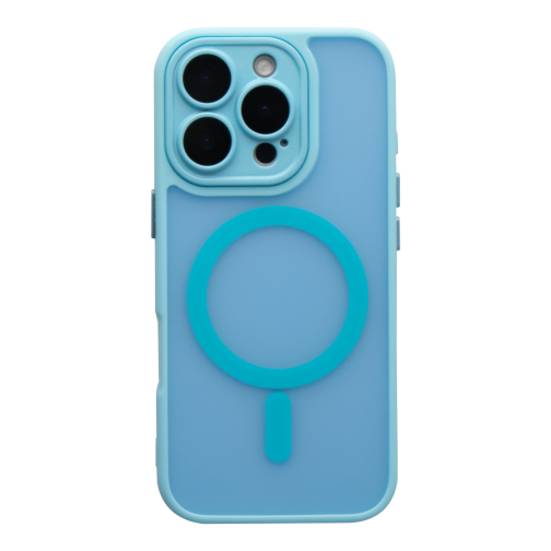 Чохол TPU+PC Magnetic Matte Camera Lens with Magsafe для iPhone 16 Pro Max превью 11