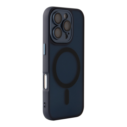 Чохол TPU+PC Magnetic Matte Camera Lens with Magsafe для iPhone 16 Pro превью 18
