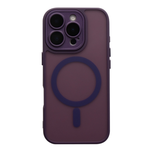 Купить Чехол TPU+PC Magnetic Matte Camera Lens with Magsafe для iPhone 16 Pro Max, 16