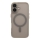 Купить Чехол TPU+PC Magnetic Matte Camera Lens with Magsafe для iPhone 16 Grey