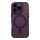 Купить Чехол TPU+PC Magnetic Matte Camera Lens with Magsafe для iPhone 16 Pro Max Dark Purple