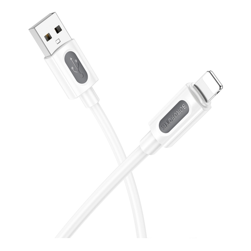 Купити Кабель USB Borofone BX114 Silicone Lightning 2.4A, 4