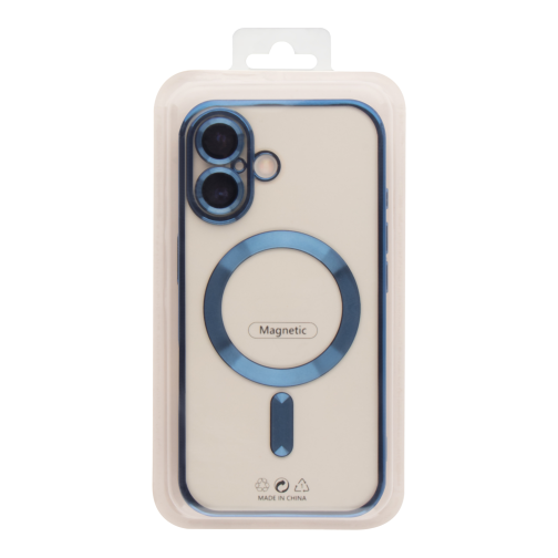 Чохол TPU Metallic Full Camera with Magsafe для iPhone 16 превью 3