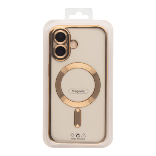 Чохол TPU Metallic Full Camera with Magsafe для iPhone 16 превью 5