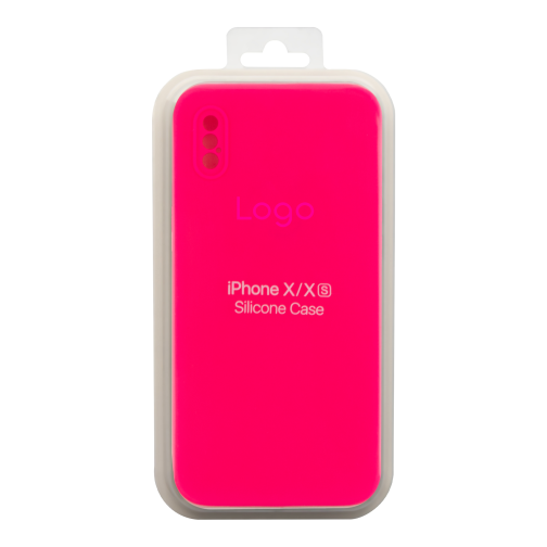 Чохол Silicone Case Full Size with Frame для iPhone X/Xs превью 5