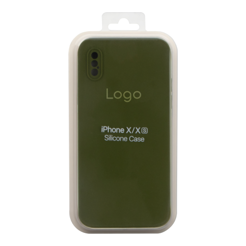 Чохол Silicone Case Full Size with Frame для iPhone X/Xs превью 7