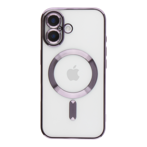 Чохол TPU Metallic Full Camera with Magsafe для iPhone 16 превью 13