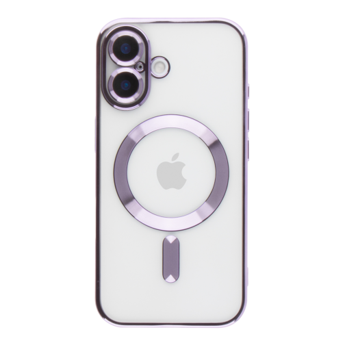 Чохол TPU Metallic Full Camera with Magsafe для iPhone 16 превью 15