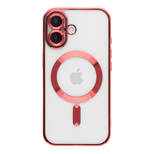 Чохол TPU Metallic Full Camera with Magsafe для iPhone 16 превью 16