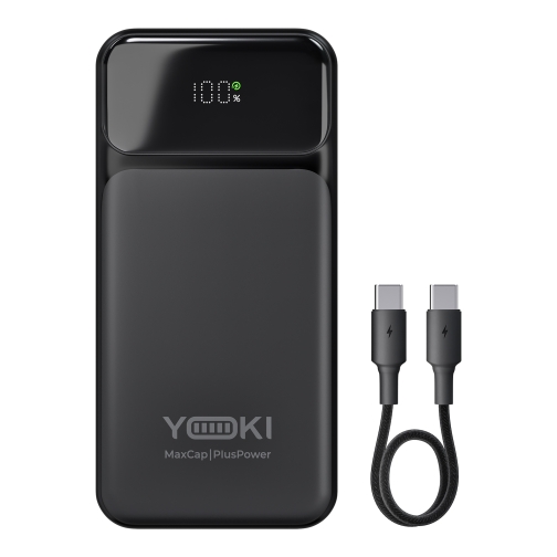 Купить Power Bank YOKI MaxCap 65W 20000 mAh Black YK-PMC2061, 6