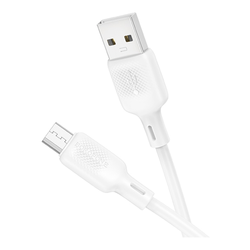 Кабель USB Borofone BX113 Silicone Micro 2.4A превью 3