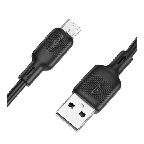 Кабель USB Borofone BX113 Silicone Micro 2.4A превью 5