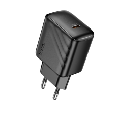 Купить Сетевое Зарядное Устройство Hoco CS24A 1USB-C PD/QC 25W Купить Сетевое Зарядное Устройство Hoco CS24A 1USB-C PD/QC 25W