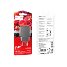 Купить Сетевое Зарядное Устройство Hoco CS24A 1USB-C PD/QC 25W Купить Сетевое Зарядное Устройство Hoco CS24A 1USB-C PD/QC 25W