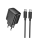 Купить Сетевое Зарядное Устройство Hoco CS24A 1USB-C PD/QC 25W+Type-C to Type-C Черный