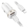Купить Авто Зарядное Устройство Borofone BZ22 1USB/1USB-C QC/PD30W+Type-C to Lightning Белый