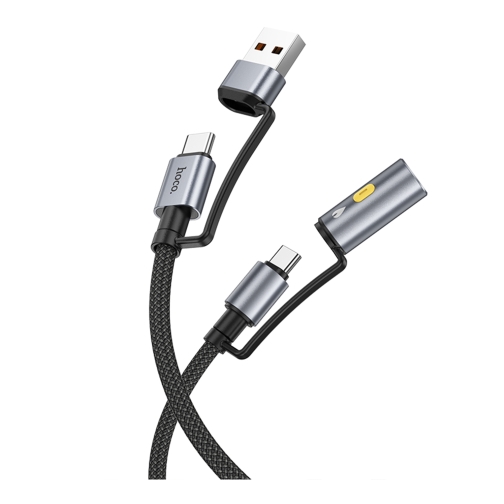 Купить USB Hoco U138 USB/USB-C to USB-C/Cigarette Lighter 1.2m, 3