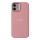 Купити Чохол Silicone Case Metal Buttons (AA) для iPhone 12 Pro Max Rose Powder