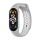 Купити Ремінець для Xiaomi Mi Band 5/6/7 N Sport Grey/White