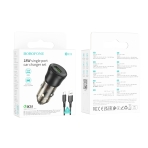 Купить Авто Зарядное Устройство Borofone BZ23 1USB QC18W+Type-C, 6