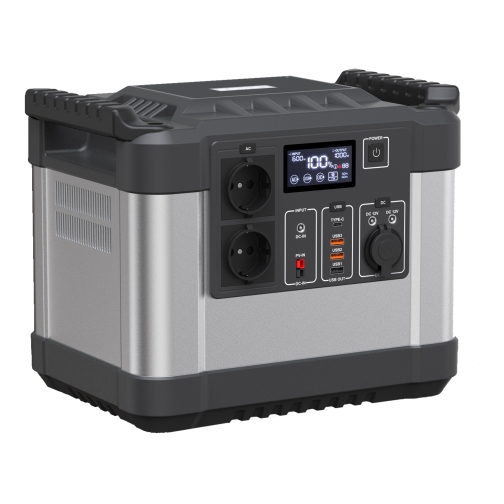 Купить Power Station LiPower G1000L-S, 1000W, 1008Wh, QC, PD 60W, DC, Fast charge, LiFePO4