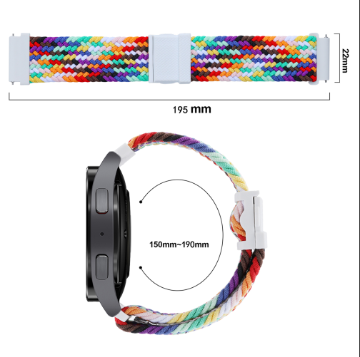 РемінецьУниверс 20mm Elastic Adjustment для Samsung/Amazfit/Huawei превью 14
