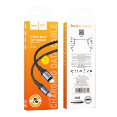 Купить USB Hoco X102 Type-C to Lightning PD27W