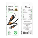 Купити Кабель USB Borofone BX114 Silicone Type-C to Type-C 60W, 2