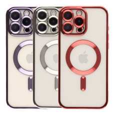 Купить Чехол TPU Metallic Full Camera with Magsafe для iPhone 16 Pro