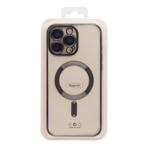 Чохол TPU Metallic Full Camera with Magsafe для iPhone 16 Pro превью 2