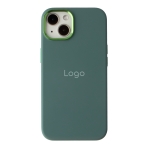 Купить Чехол Silicone Case Metal Buttons (AA) для iPhone 14, 13