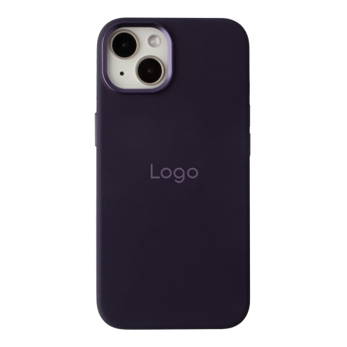 Купить Чехол Silicone Case Metal Buttons (AA) для iPhone 14, 15