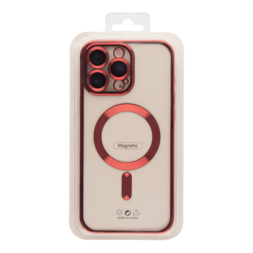 Чохол TPU Metallic Full Camera with Magsafe для iPhone 16 Pro превью 8