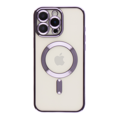 Чохол TPU Metallic Full Camera with Magsafe для iPhone 16 Pro превью 17