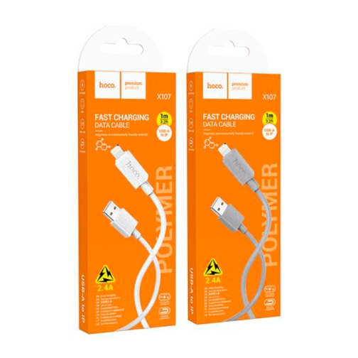 Купити Кабель USB Hoco X107 Lightning 2.4A