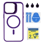Купити Чохол TPU+PC+Metal Stand Case with MagSafe and Camera Lenses для iPhone 14 Pro Max, 5