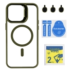 Купити Чохол TPU+PC+Metal Stand Case with MagSafe and Camera Lenses для iPhone 14 Pro Max, 6
