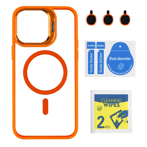 Купити Чохол TPU+PC+Metal Stand Case with MagSafe and Camera Lenses для iPhone 14 Pro Max, 8
