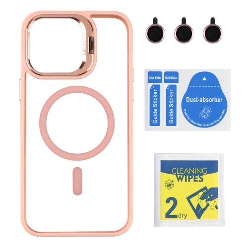 Купити Чохол TPU+PC+Metal Stand Case with MagSafe and Camera Lenses для iPhone 14 Pro Max, 9