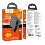 Купити Мережевий Зарядний Пристрій Hoco CS26A 2USB-C/1USB PD/QC 45W+Type-C to Type-C, 2