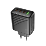 Купити Мережевий Зарядний Пристрій Hoco CS27A 3USB-C/1USB PD/QC 67W, 3