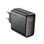 Купити Мережевий Зарядний Пристрій Hoco CS27A 3USB-C/1USB PD/QC 67W, 4