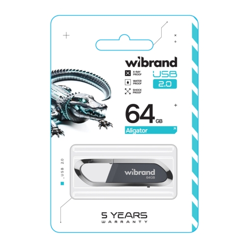 Купить USB Flash Drive Wibrand 64gb Aligator