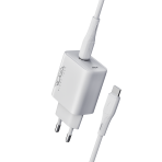 Купить Сетевое Зарядное Устройство Ridea RW-20124 Rapid Pro 1USB-C QC/PD 20W+Type-C to Type-C